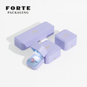 FORTE <b>Light</b> Jewelry Packaging Custom Ring <b>Box</b> Cuban Necklace Chain <b>Box</b> Hiphop <b>LED</b> Packing Jewelry <b>Box</b> With <b>Light</b> - Product Image 4