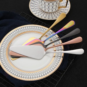 Baking Tools Serrated Blades Pizza Cake Spatula Stainless Steel Mooncake <strong>Cutter</strong> and Fruit Fork - Product Image 3