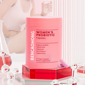 Compléments alimentaires à base de plantes OEM Bencaohong, étiquette privée OEM, vitamines de haute qualité, capsules de probiotiques pour femmes, Suplementos - Product Image 1