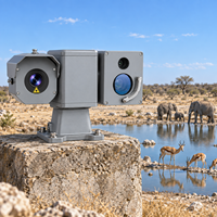 Caméra thermique pour la faune avec vision nocturne, capteur CMOS, PTZ longue portée pour la recherche et l'observation de la faune