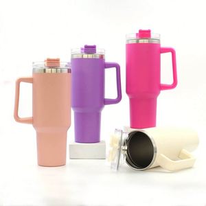 Vaso Térmico Portátil de Acero Inoxidable 304 de Gran Capacidad (40oz) para Auto, Diseño Moderno y Minimalista, para Bebidas Frías - Product Image 1