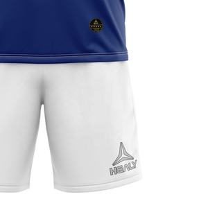 Sublimatie voetbaltenues dames, V-hals, geribde kraag, voetbalshirt en short set - Product Image 4