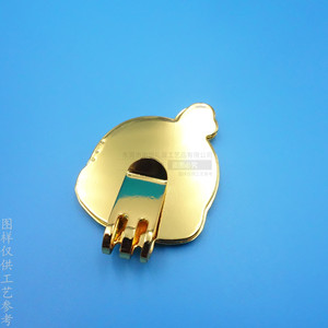 Custom <b>Iron</b> Golf Hat Clip With Cartoon Animal Design Magnetic Marker For Kids Unisex - Product Image 3
