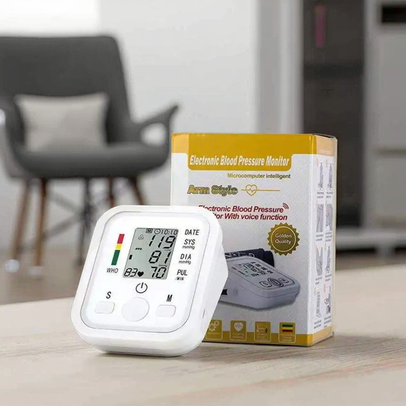 Arm Automatic BP Monitor Sphygmomanometer Measuring