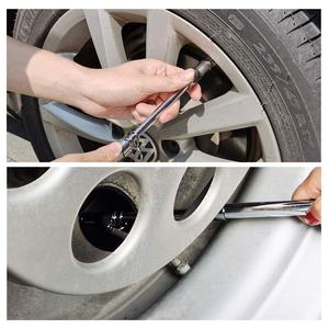 เกจวัดแรงดันลมยางแบบสองหัวสำหรับงานหนัก 10-150 PSI สำหรับรถบรรทุก - Product Image 6