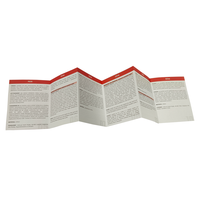 Prix compétitif, impression offset OEM, papier à écrire, dépliants, brochures, manuel d'instructions pour l'emballage