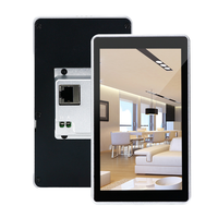 Portworld YC-SM55P Écran tactile métallique 5,5 pouces RK3566 pour domotique, montage encastré
