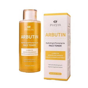 Tonico Viso Liquido Vegano Naturale all'Arbutina per Pelle Grassa con Centella Asiatica, Levigante, Illuminante e Idratante con Acido Ialuronico - Product Image 4