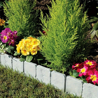 Clôture de jardin en plastique emboîtable pour extérieur, treillis, portails, pierres pour bordures de jardin, parterres de fleurs, clôtures de ferme pour villas
