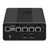 MAGIC CHIP 10Gbe Pfsense Firewall NAS Mini PC 2xSFP+ Komputer Linux Portabel Intel Core I5 1240P/U300E/Pentium 8505 Home Station