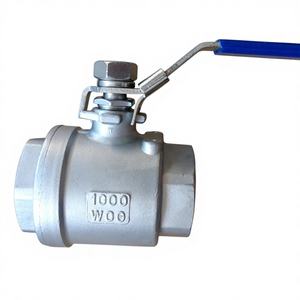 1000wog 2 vie 2 pezzi valvola a sfera porta completa maschio femmina avvitato valvola a sfera da 1/2 "in acciaio inossidabile - Product Image 4