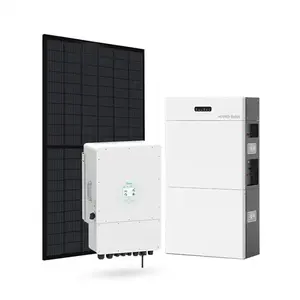 Heißes 3-Phasen-Wechselrichter-Solar-Hybridsystem 10kW 12kW Komplett set für zu Hause