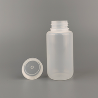 Flacon de réactif vide transparent en plastique PP de 250 ml, à bouchon à vis, étanche, autoclavable, certifié ISO13485, pour usage en laboratoire JSBIO