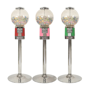 Máquina expendedora de chicles de acrílico transparente con cajón, tipo globo, para suelo. - Product Image 6