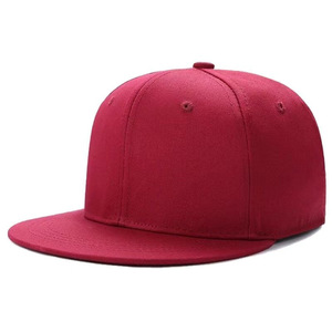 Casquette Snapback Noire et Rouge avec Logo Brodé sur le Panneau Avant, 6 Panneaux, Unisexe, Style Urbain, Chapeau Décontracté, Fermeture Ajustée - Product Image 6