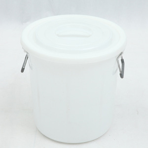 Seau à eau en <span class=keywords><strong>plastique</strong></span> grande capacité <span class=keywords><strong>60L</strong></span>, seau de fermentation avec poignée circulaire en fer - Product Image 1