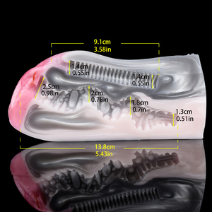 Yocy Groothandel Pocket Pussy Dier Realistische Masturbator Simulatie Dolfijn Vaginale Zak Pussy Vibrator Masturberen Voor Mannen - Product Image 5