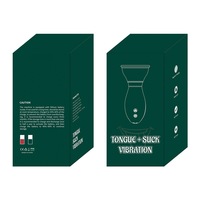 Wiederaufladbarer USB-Medizinischer Silikon-Saugvibrator mit 7-Gang-Rotationsspitze, IPX7, für Brustwarzen-, Klitoris- und G-Punkt-Stimulation