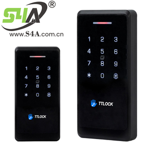 ระบบควบคุมการเข้าออกประตูด้วยลายนิ้วมือแบบไบโอเมตริกซ์ S4A สมาร์ท กันน้ำ หน้าจอสัมผัส พร้อมคีย์แพด TTlock Wifi - Product Image 1