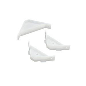 Support d'étagère triangulaire en plastique Disiwei, angle droit 90 degrés, connecteur pour armoire, placard, rangement - Product Image 4
