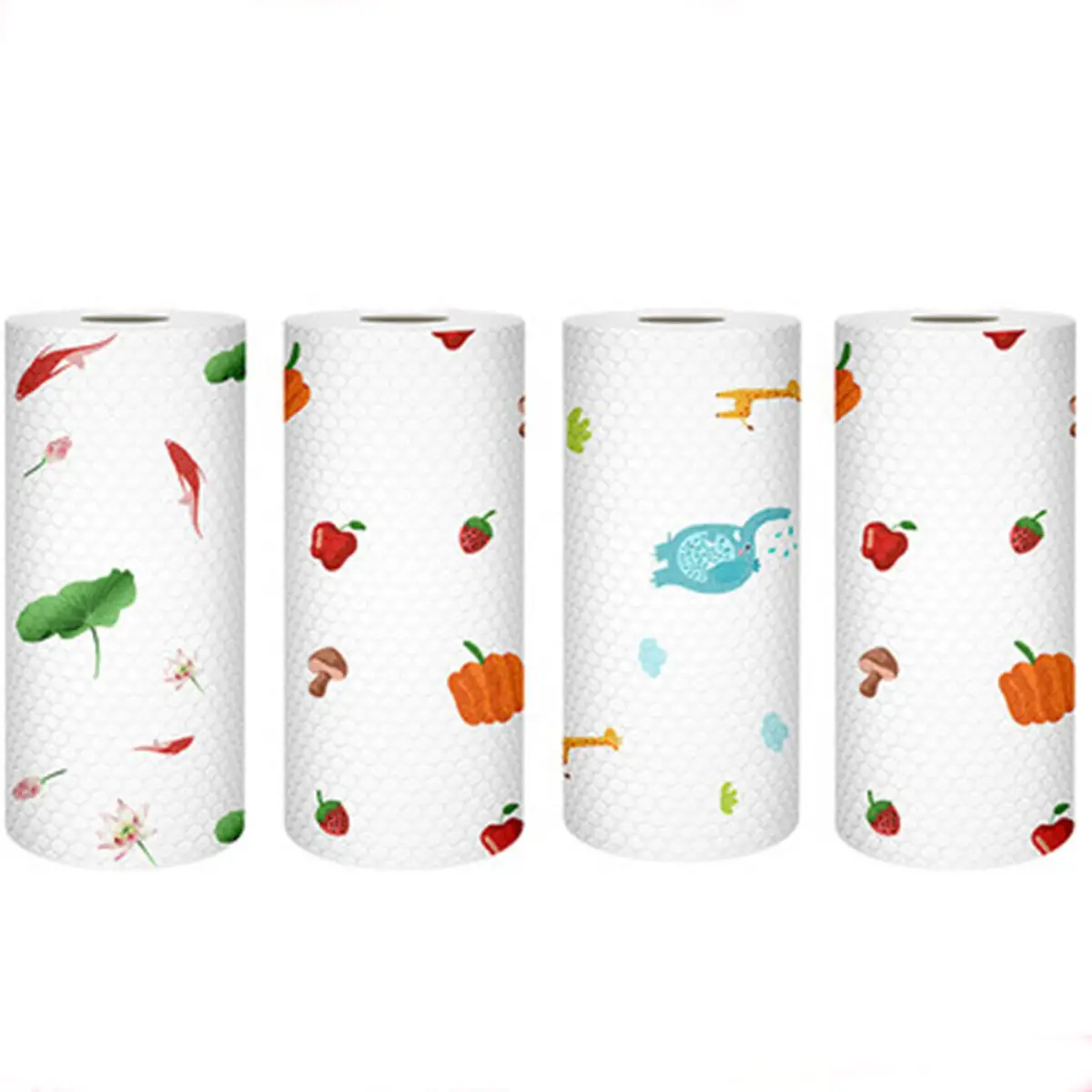 Factory Price Lazy Rag Kitchen Tissue Rolls Reusable Paper Towel Household Kitchen Cleaning Paper Rolls
