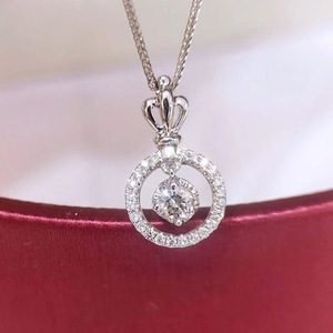 Collana con Ciondolo in Zircone Stile Minimalista, Design Delicato, Gioiello da Donna per la Clavicola - Product Image 1