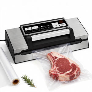 Machine de mise sous vide pour cuisine, 95KPa, appareil de conservation des aliments commercial avec double joint, rangement intégré pour les sacs et poignée Easy-Lock - Product Image 1