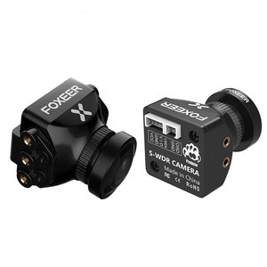 กล้อง FPV ขนาดเล็ก Foxeer Predator V5รองรับแรงดันไฟฟ้า4.5V~20V ความไวแสง0.01Lux สวิตช์เปลี่ยนระบบ PAL/NTSC ทนทุกสภาพอากาศ - Product Image 1