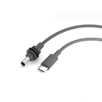 Câble d'alimentation USB-C vers DC 5,5 mm x 2,1 mm 100 W PD de qualité supérieure, compatible Starlink Mini, longueurs 10 pieds, 20 pieds, 50 pieds
