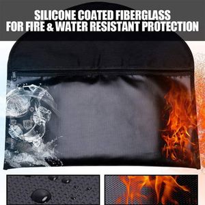 Custom Logo Best Rfq Small Organize <b>Document</b> Fire Proof Packing <b>Bag</b> Cover Safety Fireproof Money <b>Bag</b> - Product Image 6