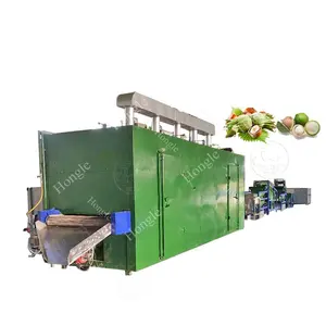 Factory Supply Macadamia Cracking Machine Hazelnut Dryer Walnut Processing Plant Customized