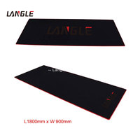 Tapis de sol insonorisant et anti-bruit de haute qualité à prix abordable pour simulateur de course, tapis antidérapant pour simulateur de course