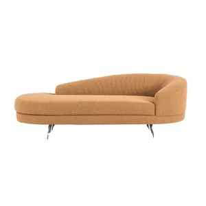 Chaise Longue de Lujo Estilo Nórdico, Moderna Italiana con Relleno de Espuma Afelpada, para Sala de Estar o Dormitorio - Product Image 5