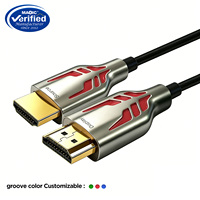 10M-120M 4K60Hz 8K60Hz für 2.0/2.1 48Gbps Koaxiales Ultra-HD Aktives Optisches Glasfaserkabel für Monitore