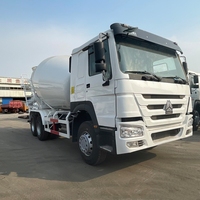 Camion malaxeur à béton Howo d'occasion 8, 10, 12 mètres cubes, camions malaxeurs à béton Sinotruck Howo d'occasion 6x4 à vendre