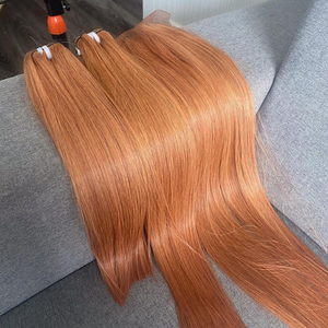 Extensions de cheveux humains, cheveux humains, vierges, bruts, bon marché, longs, 40 pouces, cuticules droites, alignées, extensions de cheveux naturels - Product Image 1