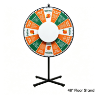 Roue de la Fortune sur Trépied Autoportant pour Jeux de Prix et Tirages au Sort, Idéale pour Location de Fêtes et Événements Intérieurs
