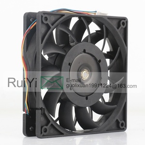 Delta 24V 48V DC12V 3.00A AC EC 12025 120x120x25MM 12CM Chasis ultraviolento Convertidor de volumen de aire alto Ventilador de refrigeración de la THB1212B-AH04 - Product Image 5