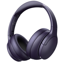 Auriculares Inalámbricos DOQAUS Life 4 con Bluetooth 5.4, Conexión Multidispositivo, Control por Voz con IA, Cable AUX para Uso Deportivo
