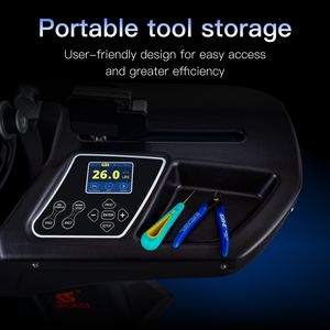 Machine à <span class=keywords><strong>cordage</strong></span> de badminton Siboasi S2169 en métal - Haute précision, fonction de pré-étirement et de mémoire, usage commercial, fabriqué en Chine - Product Image 6