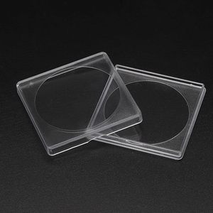 Estuche Protector de Plástico para <span class=keywords><strong>Monedas</strong></span>, Caja Transparente de PVC con Broche para Exhibición y Almacenamiento de <span class=keywords><strong>Monedas</strong></span> Graduadas con Relieve - Product Image 4