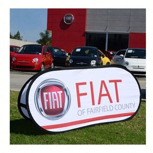 Custom Horizontal Pop up Banner Outdoor Advertising Promotional Double Sided a <b>Frame</b> Display Stand - Product Image 1