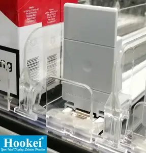 מדף Pusher תצוגת סופרמרקט הקמעונאי חנות לגנוז פלסטיק מחיצת מדף Pusher מערכת