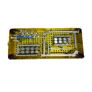 Reemplazo de articulación de prótesis de cadera <span class=keywords><strong>total</strong></span> tipo A de acero inoxidable 4 #-10 # Juego de instrumentos Implantes quirúrgicos ortopédicos veterinarios - Product Image 4