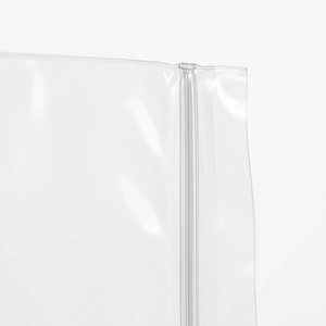Sacs d'expédition en PE transparents avec logo personnalisé, pochettes en plastique imperméables pour courrier, enveloppes polyvalentes à fermeture autocollante pour l'expédition de vêtements e-commerce - Product Image 3