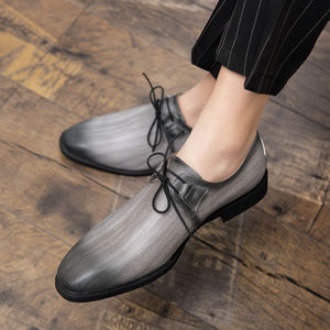 Zapatos de Hombre 2025, Mocasines de Cuero Genuino, Zapatos Formales Planos, Mocasines Gommino, Zapatos de Vestir para Negocios y Conducir - Product Image 2