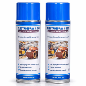 Electrospray 250 Red Insulating Varnish <b>Spray</b> F Class Fast Drying Electrical Insulation Coating Solution - Product Image 1