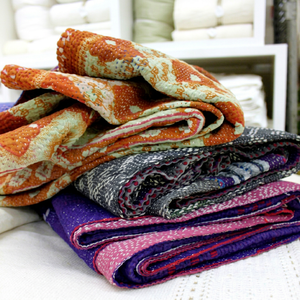 Couette Kantha réversible, vente en gros, nouveauté - Product Image 1