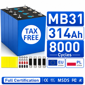 Cellule de batterie LiFePo4 prismatique 3.2V EVECells 314ah MB31 180ah 280ah 302ah 310ah REPT 230Ah 48v 51.2V pour énergie solaire, en stock UE - Product Image 1