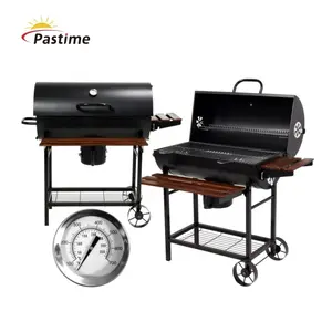 New Arrival Heavy Duty Large Garden Grill American Outdoor Carbon Smoked Barbecue Grill